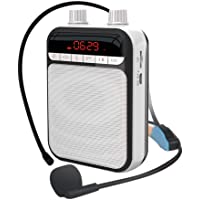 Los mejores  - tairong Amplificador de Voz portátil- Amplificador de Voz con batería de Iones de Litio Recargable de 3000 mAh…